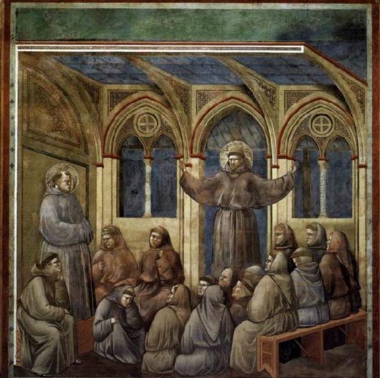 GIOTTO di Bondone Apparition at Arles china oil painting image